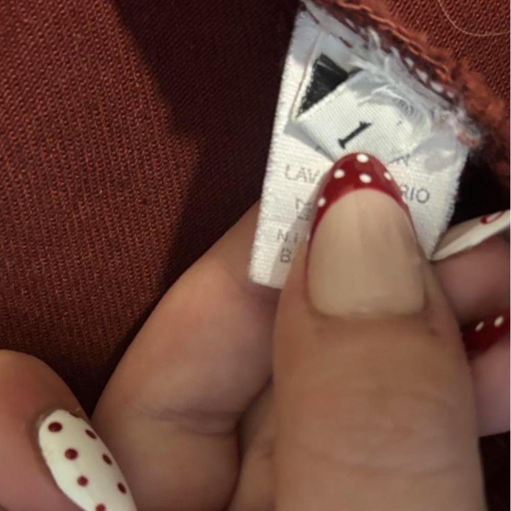 Rust Red Button-Up Vest - Picture 6 of 8